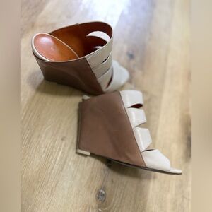 Rebecca Minkoff Beige Strappy Sandals